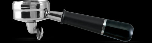 Pesado Double Spout Portafilter for La Marzocco and E61 Group - Black/Black 
