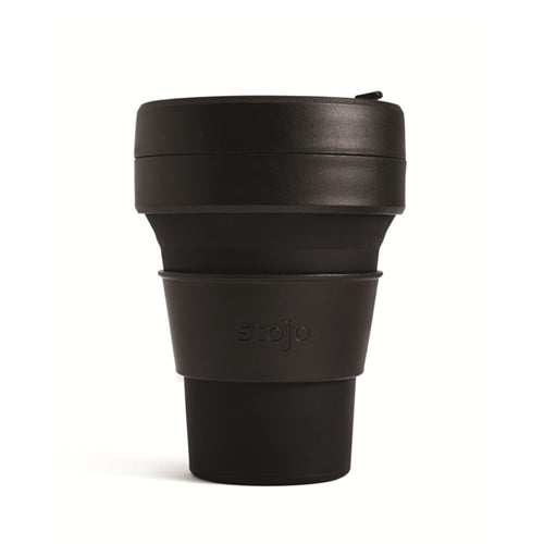 Stojo Collapsible Pocket Cup - Black 