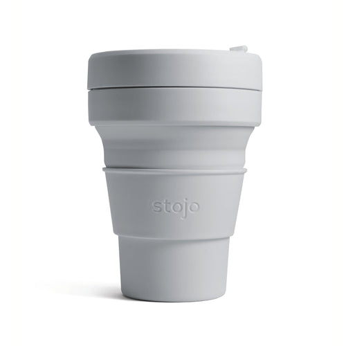 Stojo Collapsible Pocket Cup - Grey 