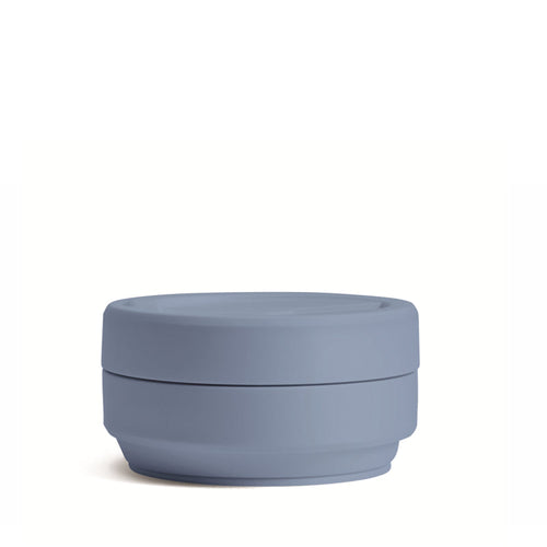 Stojo Collapsible Pocket Cup - Steel Blue 