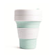 Stojo Collapsible Pocket Cup - White/Mint