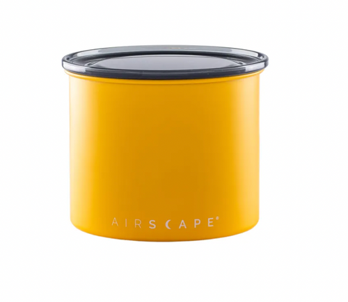 Planetary Designs Airscape 32oz Coffee Bean Canister - Matte Yellow 