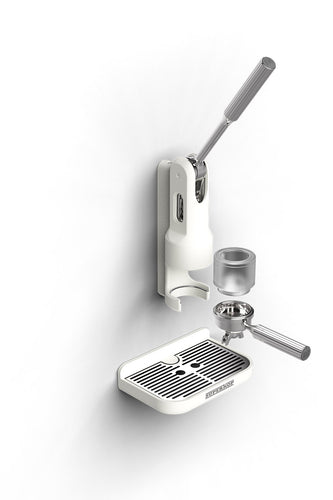 Superkop Manual Espresso Maker - White 