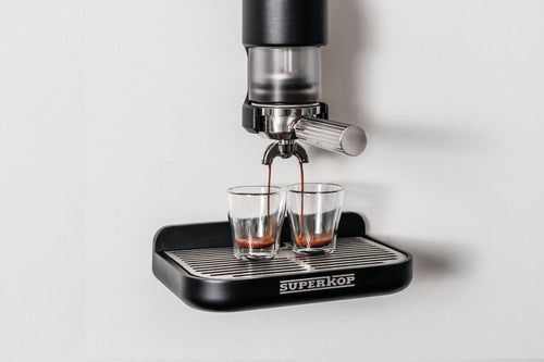Superkop Manual Espresso Maker - Black 