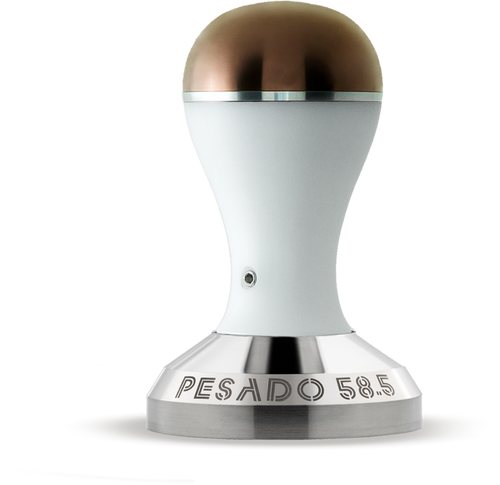 Pesado 58.5mm Tamper - White/Bronze 