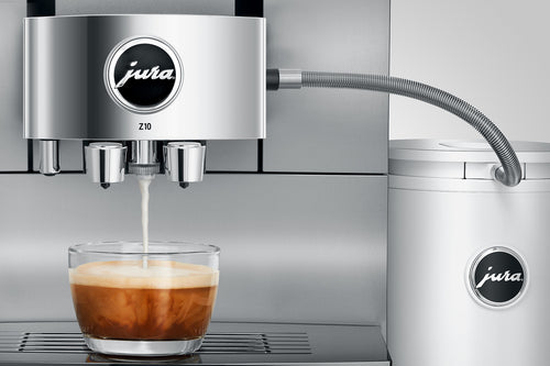 Jura Z10 Super Automatic Espresso Machine - Aluminum White 