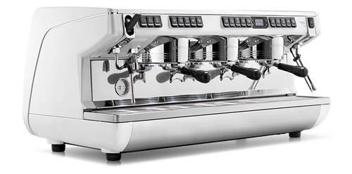 Nuova Simonelli Appia Life - 3 Group - Volumetric - XT - White Pearl 
