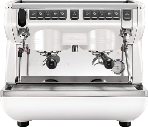 Nuova Simonelli Appia Life - 2 Group Compact - Volumetric - White Pearl 