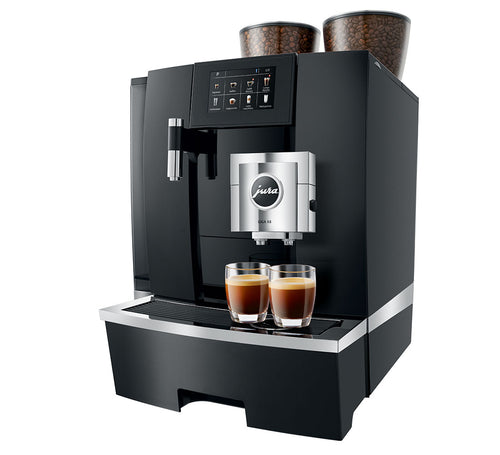 Jura Giga X8c G2 Superautomatic Espresso Machine - Aluminum Black 