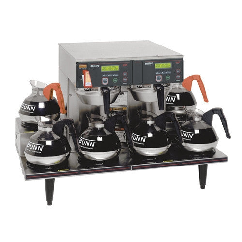 Bunn Axiom 0/6 Twin Automatic Coffee Brewer with 6 Warmers 