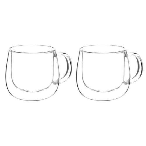 Grosche Fresno Double Walled Cups with Handle - 270 ml 
