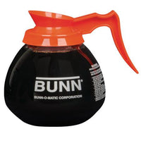 Bunn Glass Coffee Decanter - 1.9L - Case of 3 - Orange