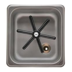 Krome Dispense Steaming Pitcher Rinser - Flush Mount 