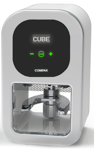 Compak Cube Automatic Tamper - White/58mm 