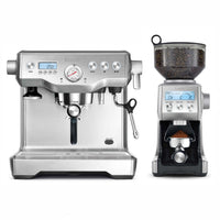 Breville The Dynamic Duo - Espresso Machine and Grinder Combo