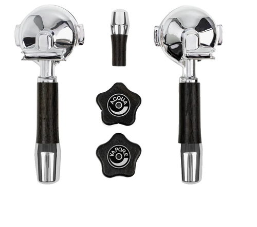 Wiedemann Wooden Accessory Kit for ECM machines with Rotary Valves - Smoked Oak 