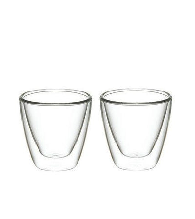 Grosche Turino Double Wall Espresso Glasses - 2.4 oz