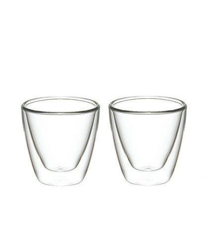 Grosche Turino Double Wall Espresso Glasses - 2.4 oz 