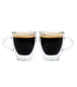 Grosche Turin Double Walled Espresso Cups (Set of 2) - 2.4 oz