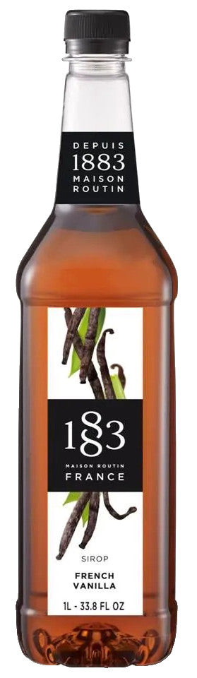 1883 French Vanilla Syrup - 1l (PET Bottle)