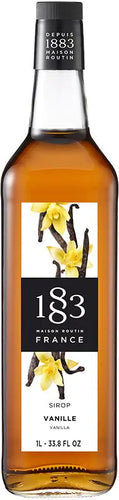 1883 Vanilla Syrup - 1L (Glass Bottle) 
