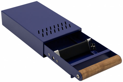 The Coffee Knock Drawer Company - Grounds Cub Pro Knock Box (Drawer) - Midnight Blue 