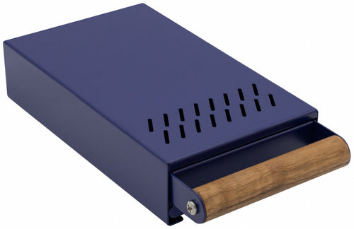 The Coffee Knock Drawer Company - Grounds Cub Pro Knock Box (Drawer) - Midnight Blue 