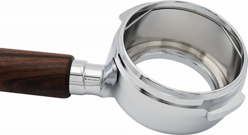 Bezzera Bottomless Portafilter - Walnut - BZ Group 