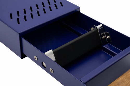 The Coffee Knock Drawer Company - Grounds Cub Pro Knock Box (Drawer) - Midnight Blue 