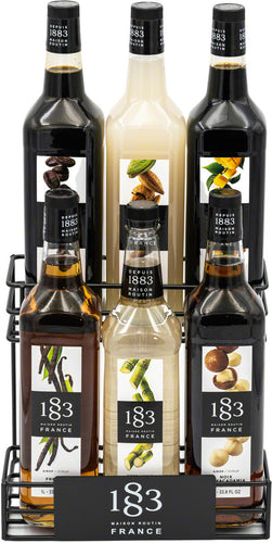 1883 Syrup Bottle Rack - 6 Bottles 