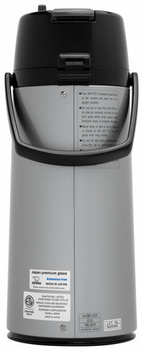 Zojirushi AASB-22 Air Pot Beverage Dispenser, 2.2 Liters, Stainless 