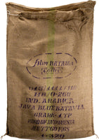 Empty Burlap Coffee Bags