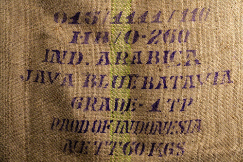 Empty Burlap Coffee Bags 