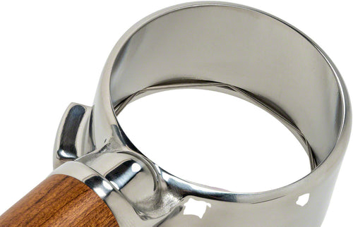 54mm Naked (Bottomless) Portafilter w/ Wooden Handle for Breville 