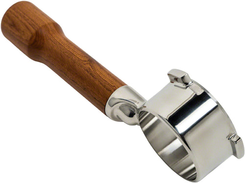 54mm Naked (Bottomless) Portafilter w/ Wooden Handle for Breville 