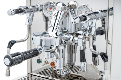 ECM Synchronika Espresso Machine - Dual Boiler w/ PID - Stainless Steel |67| - Used - 6-Month Warranty 