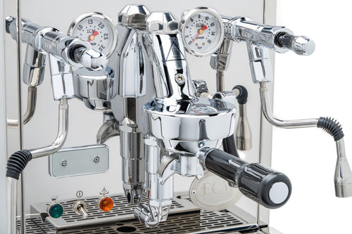 ECM Synchronika Espresso Machine - Dual Boiler w/ PID - Stainless Steel |67| - Used - 6-Month Warranty 