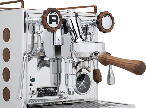Wiedemann Wooden Accessory Kit For Rocket Espresso Machines- Refined Walnut |975| - (Portafilters Only) 