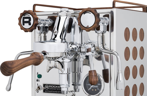 Wiedemann Wooden Accessory Kit For Rocket Espresso Machines- Refined Walnut |975| - (Portafilters Only) 
